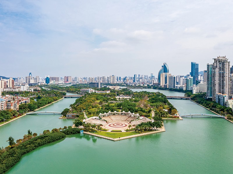 廈門白鷺洲公園工程